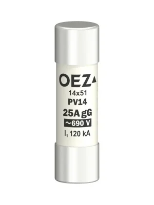 Expresní Doručení OEZ Pojistka válcová 25A PV14-GG