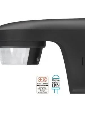 Cenově Výhodný THEBEN 1010501 Čidlo pohybu theLuxa S150 BK, 150°, černé