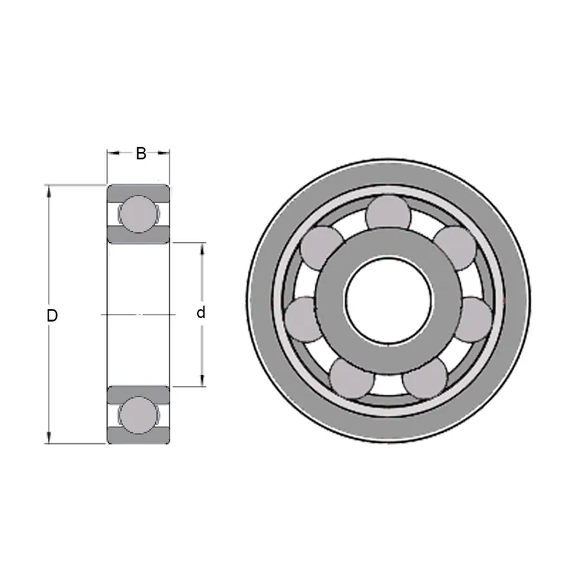 SKF 6008 /C3 – ložisko 40×68×15 mm Speciální Cena