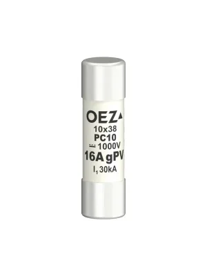 Cenový Hit OEZ Pojistka polovodičová 16A PC10 gPv