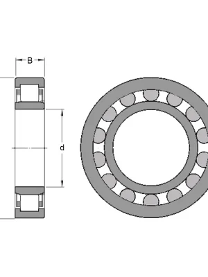 ZVL NU 211 – ložisko 55×100×21 mm Hit Sezóny