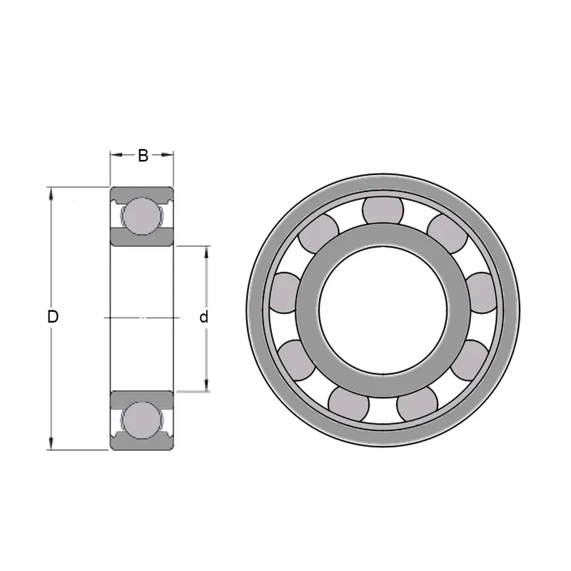 Originální ZVL 16008 – ložisko 40×68×9 mm