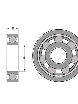 ZVL 6202 /C3 – ložisko 15×35×11 mm Dokud Zásoby Vydrží