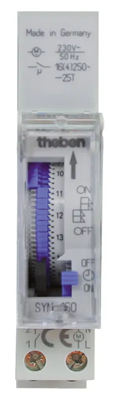 THEBEN 1600087 Analogové spínací hodiny SYN 160 E Kup Teď