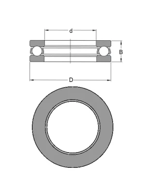 ZVL 51111 – ložisko 55×78×16 mm Odeslání Ihned