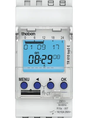 THEBEN 6100087 Digitální spínací hodiny TR 610 top3 E Pouze Dnes