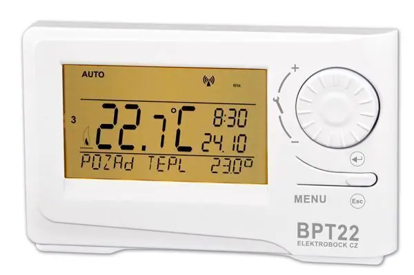 ELEKTROBOCK Termostat BT 22 bezdrátový Levný