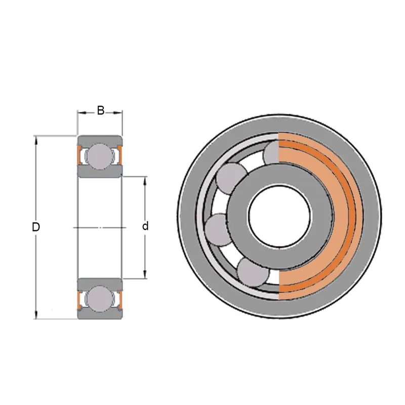 ZVL 629 2RS – ložisko 9×26×8 mm Autentický