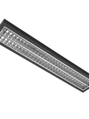 MODUS Svítidlo AREL4000, 2x LED , 1200mm, mřížka AL mat, závěsné direkt/indirekt, LED 840, NONSELV 350mA,nestmívatelný Přímo Od Výrobce