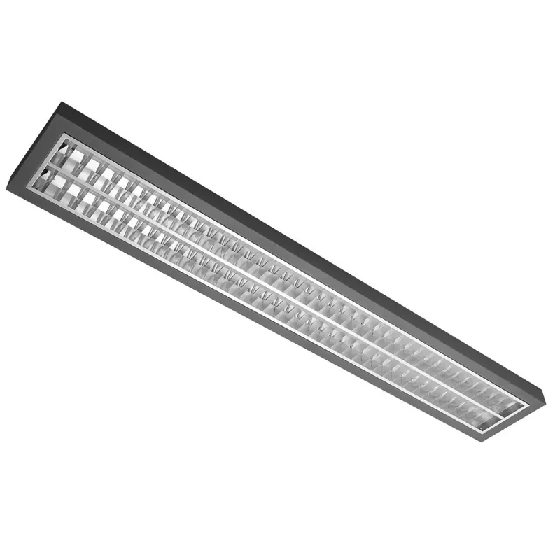 Cenová Bomba MODUS Svítidlo AREL5000, 2x LED , 1500mm, mřížka AL lesk, přisazené/závěsné, LED 840, NONSELV 250mA nestmívatelný