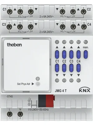 THEBEN 4930250 Žaluziový aktor JMG 4 T KNX Nakupujte Hned