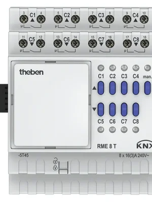 Přímo Od Výrobce THEBEN 4930205 Spínací/žaluziový aktor RME 8 T KNX