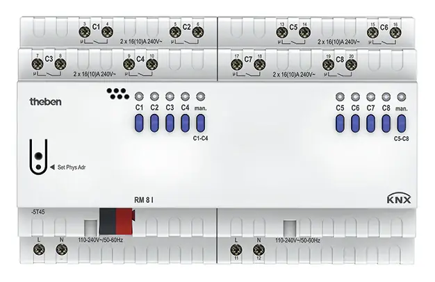 THEBEN 4940215 Spínací aktor RM 8 I KNX Bezpečná Platba