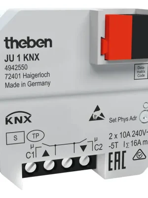 THEBEN 4942550 Žaluziový aktor JU 1 KNX Oblíbený