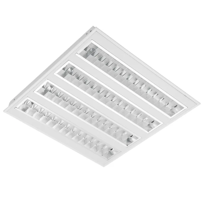 Sleva MODUS Svítidlo IS do rastru 600, čtverec A, mřížka AL mat, 4x LED 840, NONSELV driver 350mA, konektor