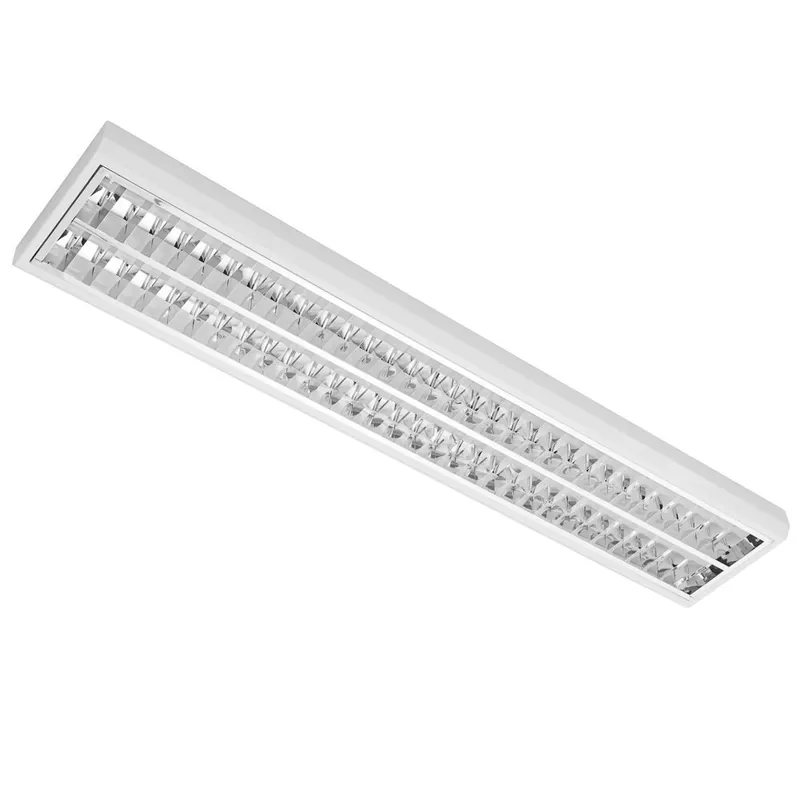 Pouze Dnes MODUS Svítidlo LLL5000, 2x LED 840, 1510mm, lesklá mřížka, přisazené, NONSELV 250mA