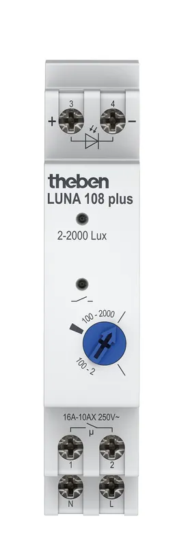Levný THEBEN 1080900 Soumrakový spínač LUNA 108 plus EL