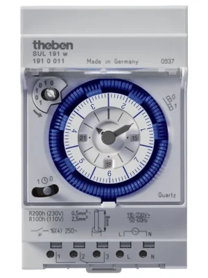 THEBEN 1910011 Analogové spínací hodiny SUL 191 w Poslední Šance