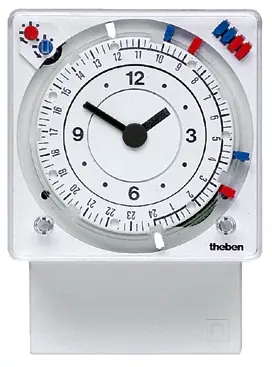 Horká Nabídka THEBEN 2890033 Analogové spínací hodiny SUL 289 g