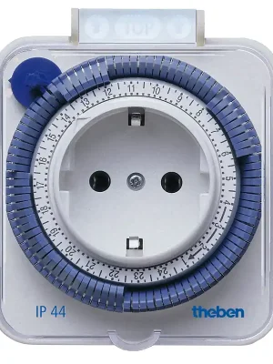 THEBEN 0260855 Spínací hodiny zásuvkové theben-timer 26 IP 44 SCHUKO Přímo Od Výrobce