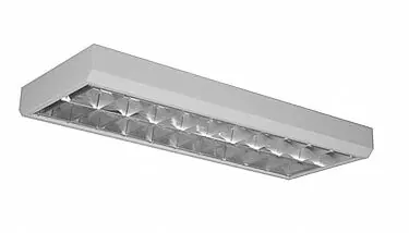 MODUS Svítidlo LLX 2x18 W matovaný hliník, nízké Rychlé Dodání