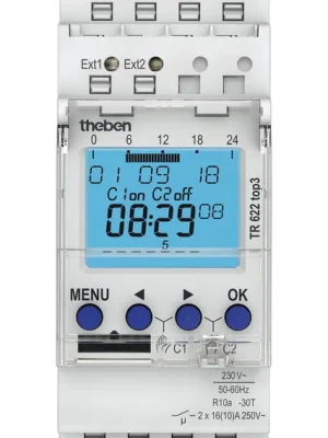 Omezená Nabídka THEBEN 6220130 Digitální spínací hodiny TR 622 top3