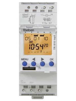 Nízká Cena THEBEN 6100110 Digitální spínací hodiny TR 610 top2 G