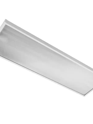Sezónní Sleva MODUS Svítidlo MEGA LED 1220mm, hlubokozářič, PC kryt prizma, 4x LED 840, závěsné, IK10, zdroj 2100mA, s předř. skříní