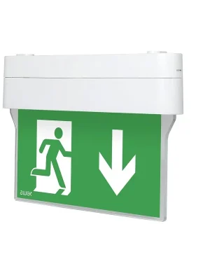 MODUS Svítidlo nouzové ARROW N 1W LED STANDARD IP41 1h , přisazené,stále svítící / svítící při výpadku, bílé, univ. piktogram Nejprodávanější