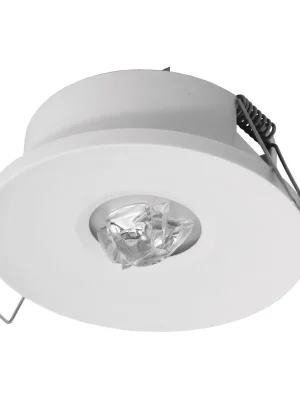 MODUS Svítidlo nouzové AXP optika "route", 6W LED 600 lm PREMIUM IP20 1h svítící při výpadku, autotest, bílé, bat. PO4 Aktuální