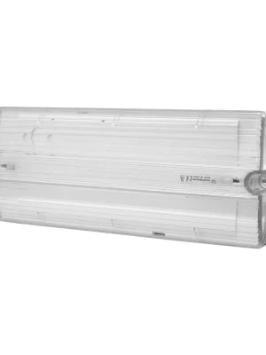 Expresní Doručení MODUS Svítidlo nouzové HELIOS 8W IP42 3h , svítící při výpadku, čirý kryt