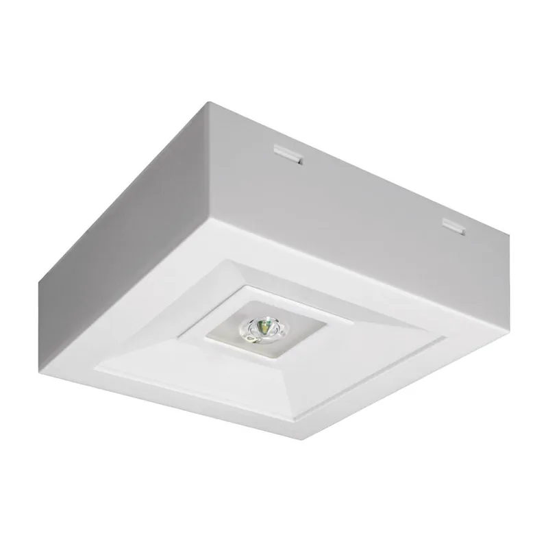MODUS Svítidlo nouzové LOVATO, přisazené, open area, svítící při výpadku, 1 hod., LED 3W, IP20, NiMh, bílé Zlevněný