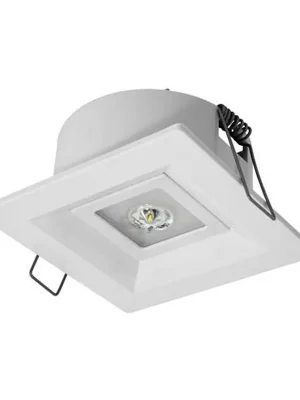 MODUS Svítidlo nouzové LOVATO P vestavné, univerzální optika,3W LED 390 lm PREMIUM IP20 1h , stále svítící / svítící při výpadku, autotest, bílé Nejprodávanější