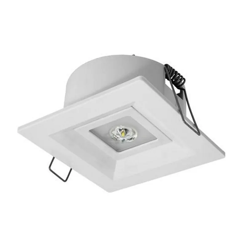 MODUS Svítidlo nouzové LOVATO P vestavné, univerzální optika,3W LED 390 lm PREMIUM IP20 1h , stále svítící / svítící při výpadku, autotest, bílé Nejprodávanější