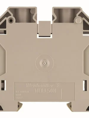 Výprodej WEIDMULLER Svorka WDU 50 N průchozí tmavě béžová 50 mm²