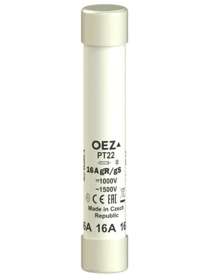 Pouze Dnes OEZ Pojistková vložka,PT22 16A gR/gS