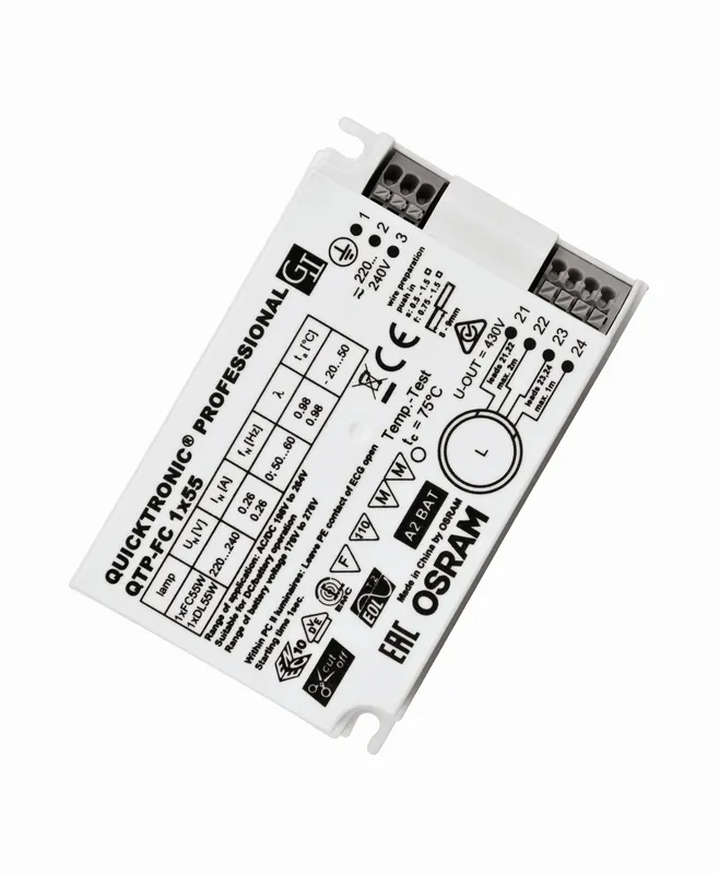 Rychlé Dodání OSRAM Předřadník QTP-FC 1X55/220-240V IP20