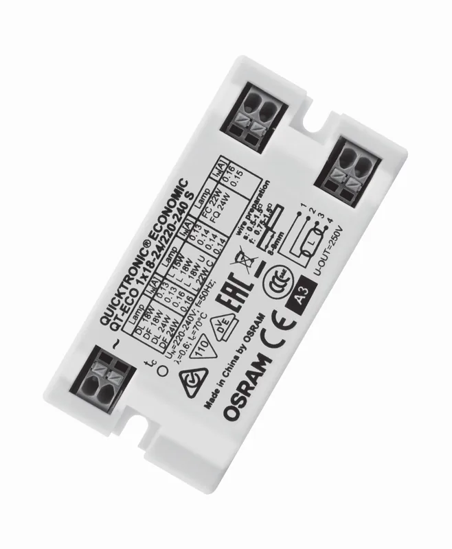 OSRAM Předřadník QT-ECO1x18-24/230-2S IP20 Horká Nabídka