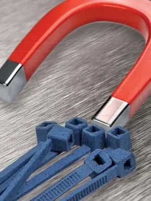 Dokud Zásoby Vydrží WAPRO Pásek vázací 140x3,5 detekovatelný modrá (100ks)