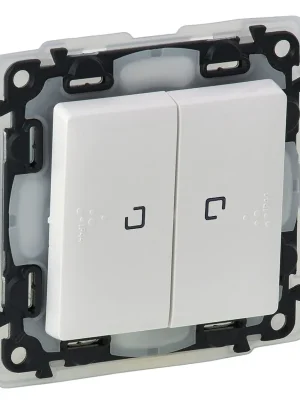 Aktuální Spínač VALENA LIFE 752159 č.6+6 bílá IP4