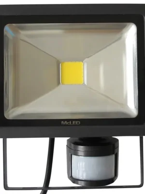 Nejprodávanější MCLED Svítidlo LED TROLL 20W 4000K reflektor IP54 černá s čidlem