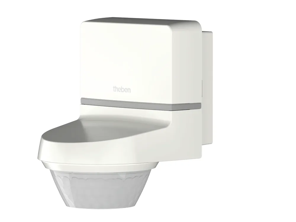 Kup Teď THEBEN 1010110 TECTA D280i WH Pohybové čidlo, venkovní, nástěnná montáž, rozsah detekce 280°, dosah 24 m, IP55, Bluetooth, bílá