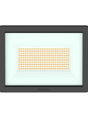 THEBEN 1020677 theLeda B50 dual BK LED reflektor, venkovní, montáž stěna/strop, 50 W, 6900 lm, 3000/4000 K, IP65, černá Akce