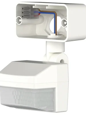 THEBEN 9080041 theLeda B WH Pohybové čidlo pro reflektory theLeda B, 180°, 12 m, IP65, bílá Finální Výprodej
