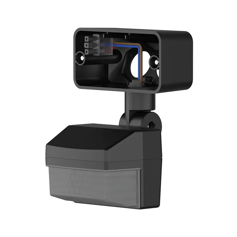Aktuální THEBEN 9080042 theLeda B BK Pohybové čidlo pro reflektory theLeda B, 180°, 12 m, IP65, černá