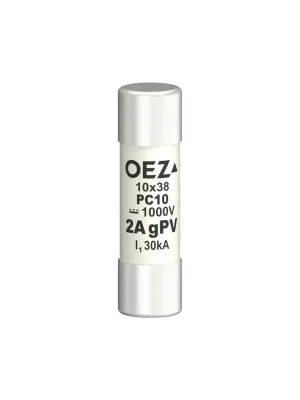 Cenově Výhodný OEZ Pojistková vložka,PC10 2A gPV