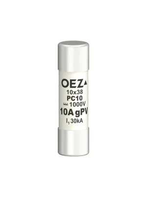 OEZ Pojistka polovodičová 10A PC10 gPv Nová Kolekce