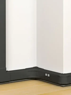 LEGRAND Lišta DLP včetně víka, 80x50, PVC, černá, délka 2m Ihned K Objednání