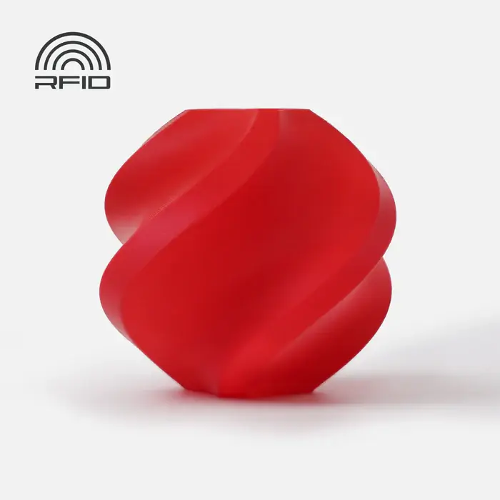 Bambu Lab Filament ABS, with spool, 1kg Červená Poslední Šance