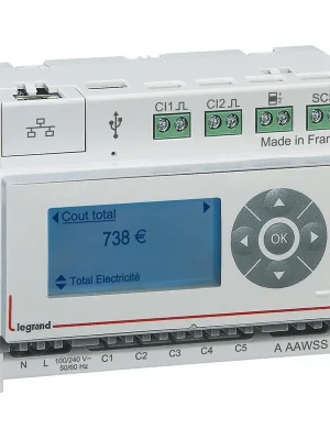 Odeslání Ihned Měřič LEGRAND 412000 EMDX3 spotřeby 6DIN
